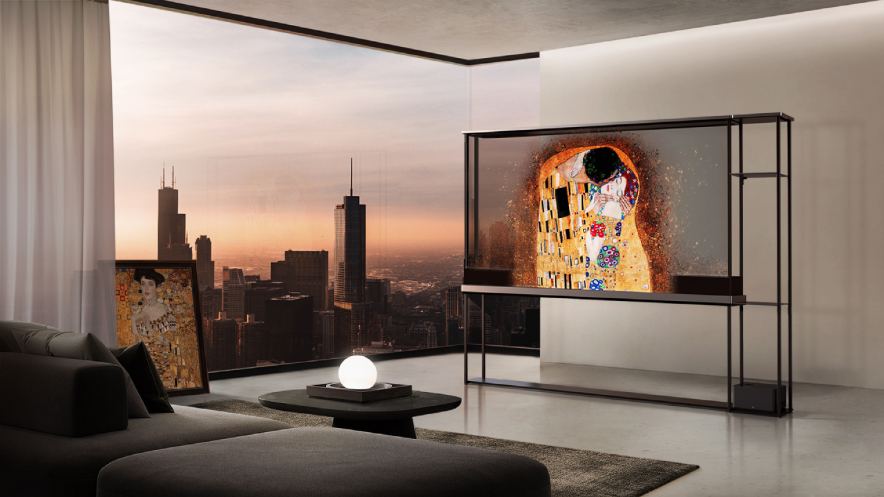 LG introduces "world's first" wireless, transparent OLED TV htxt