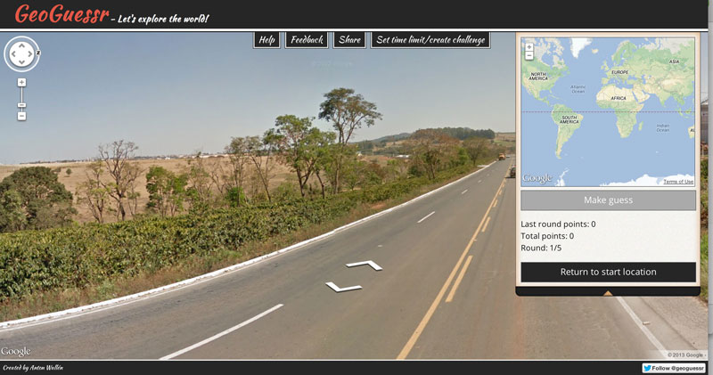 meget klistermærke Utrolig Map Monday: Using Google Maps for your entertainment - Hypertext
