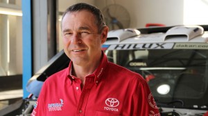 Glyn Hall, team principal for Toyota Motorsport SA.