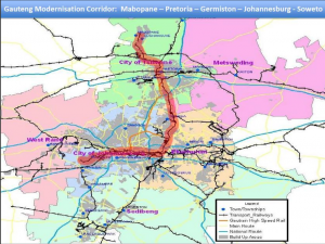 The proposed rail 'super corridor' which would become part of a properly integrated network.