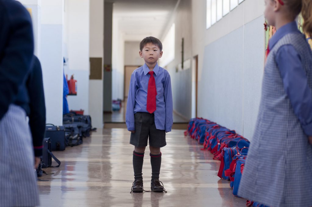 Heewon, Grade 1, Coutrai Primary School, Paarl, South Africa, 2013 - Rus...
