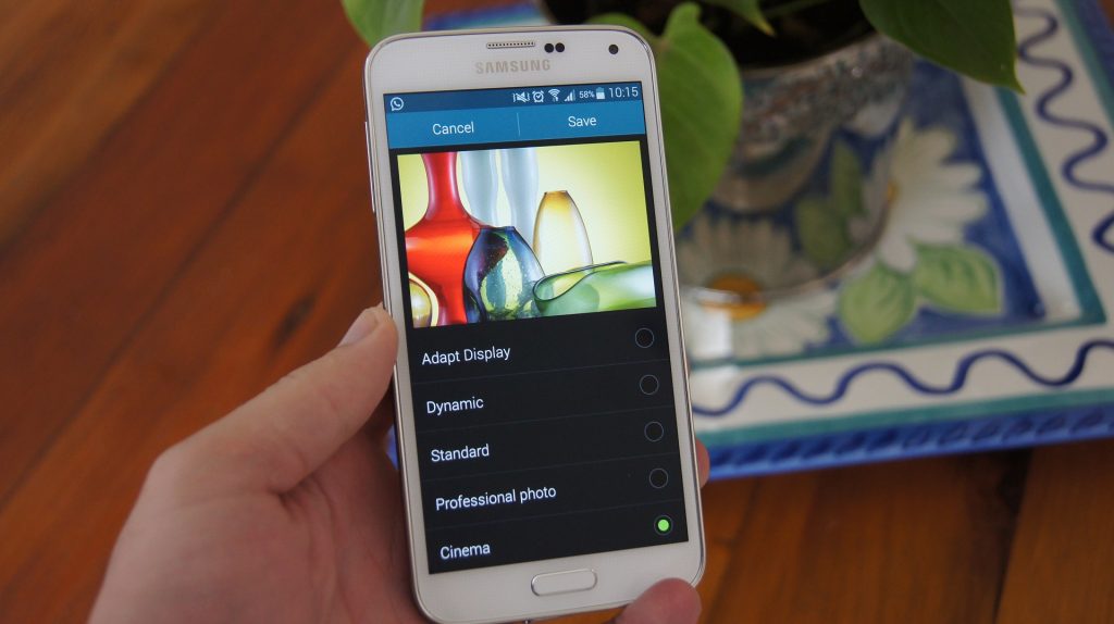 Samsung Galaxy S5 Display