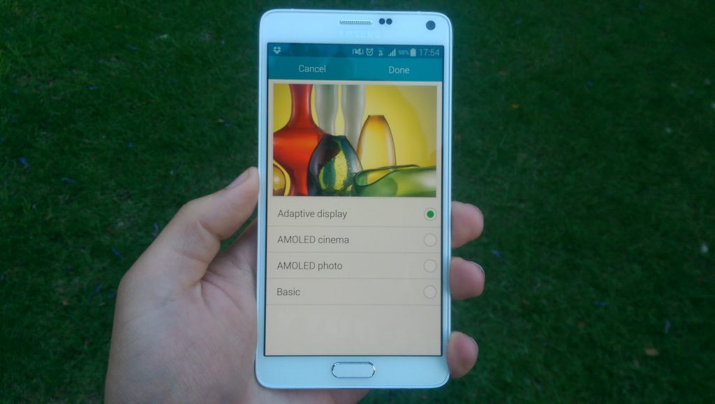 Samsung Galaxy Note 4  Display 2