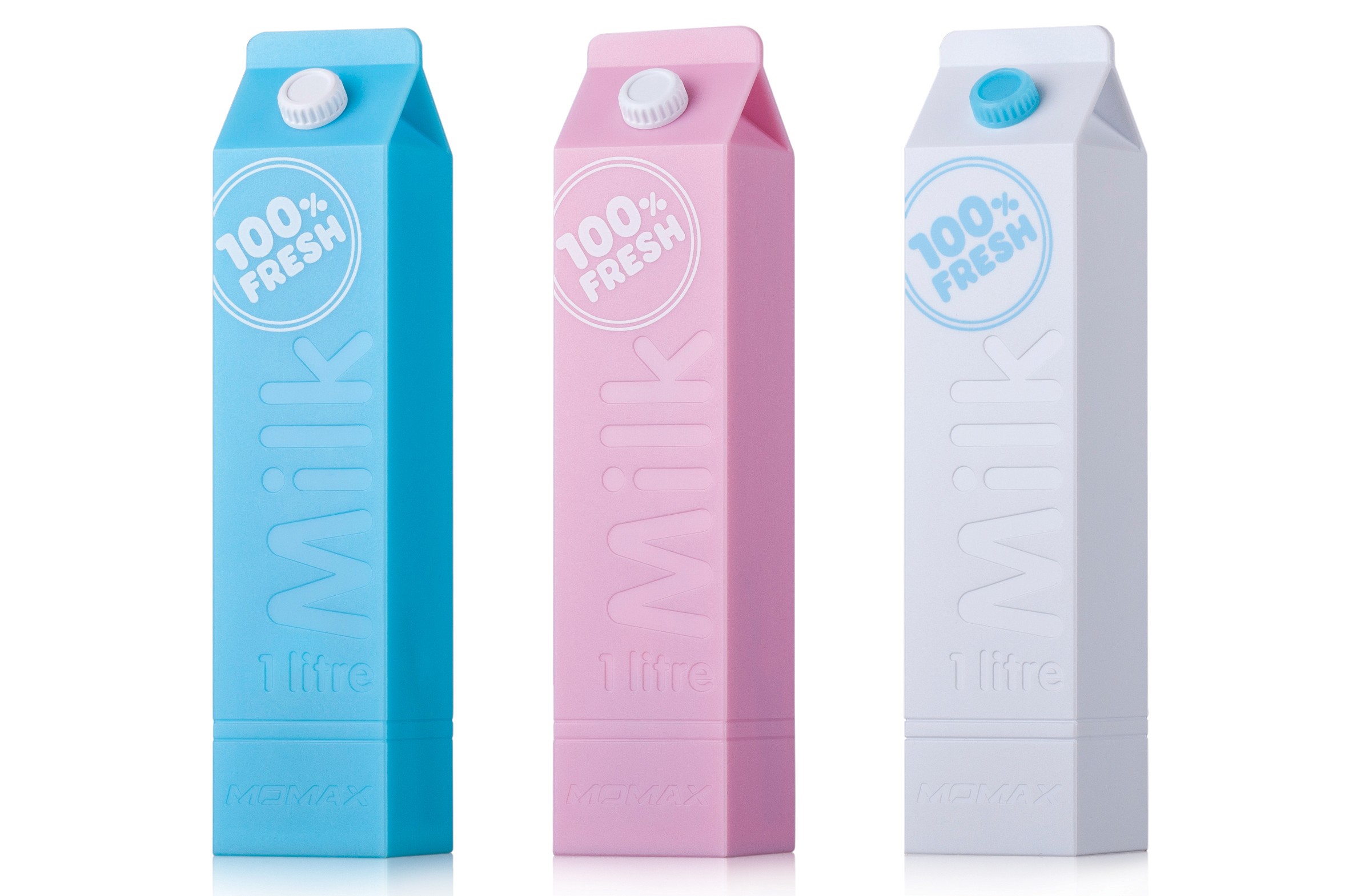 Power Milk 3, a USB battery backup box with juice for your phone.