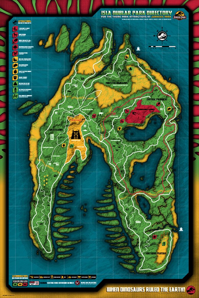 Jurassic Park's Isla Nubla Park
