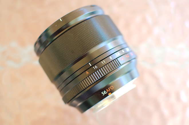 The lens itself is compact, light, but very tough.