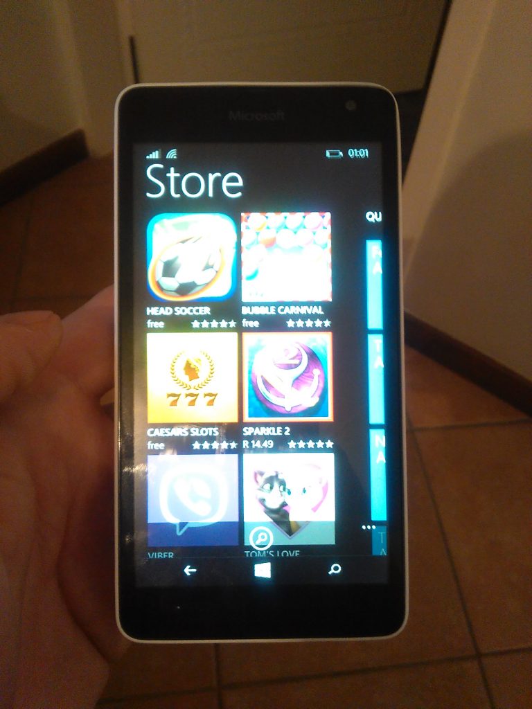 Lumia 535 - Store