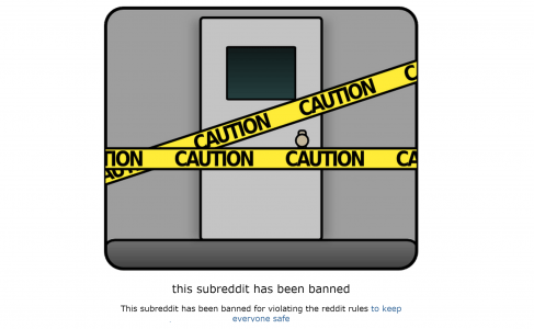 Reddit Banned