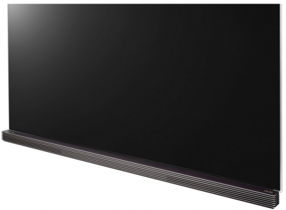 According to CES attendees the panel on this TV is as thin as four credit cards.