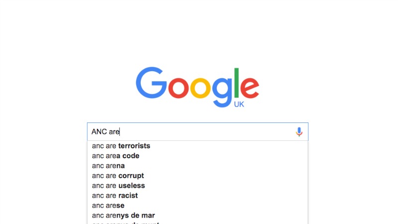 ANC on Google Autocomplete