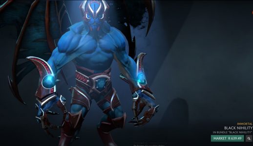 The first, and only Nightstalker cosmetic set used to fetch below R100, now its worth about R600.