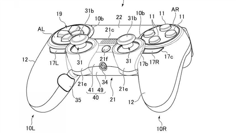 playstation controller patent