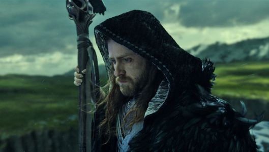 Ben Foster as Medivh in the Warcraft movie.