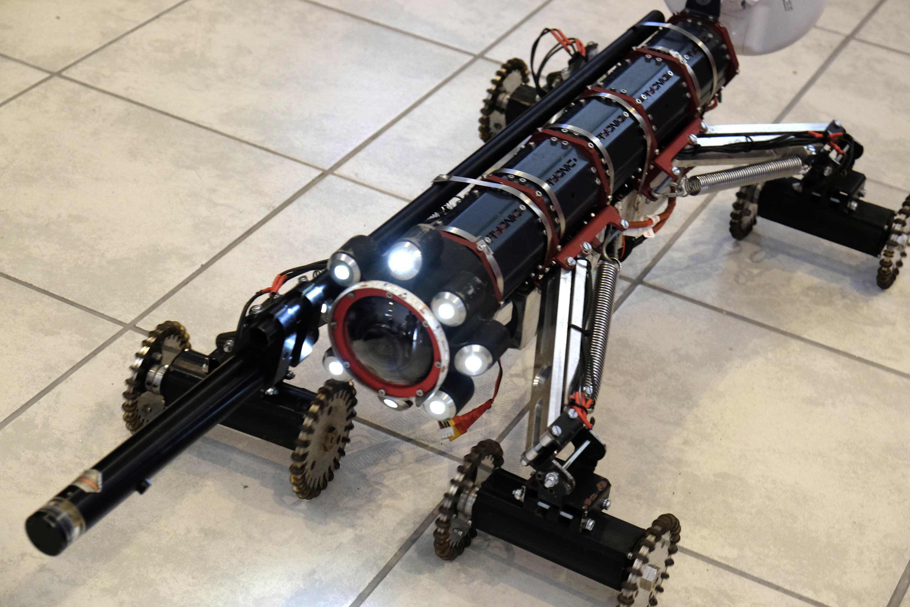 The current prototype of the Maxi Crawler. 