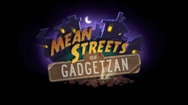 Hearthstone Mean Streets Of Gadgetzan Preview