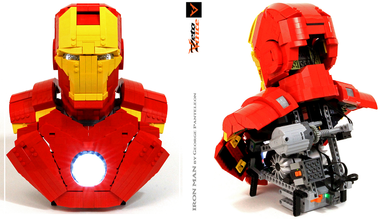LEGO Animatronic Iron Man by George Panteleon header Image htxt.africa