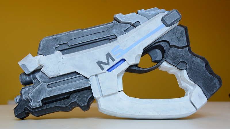 Mass Effect M-5 Phalanx 3D Print Header Image