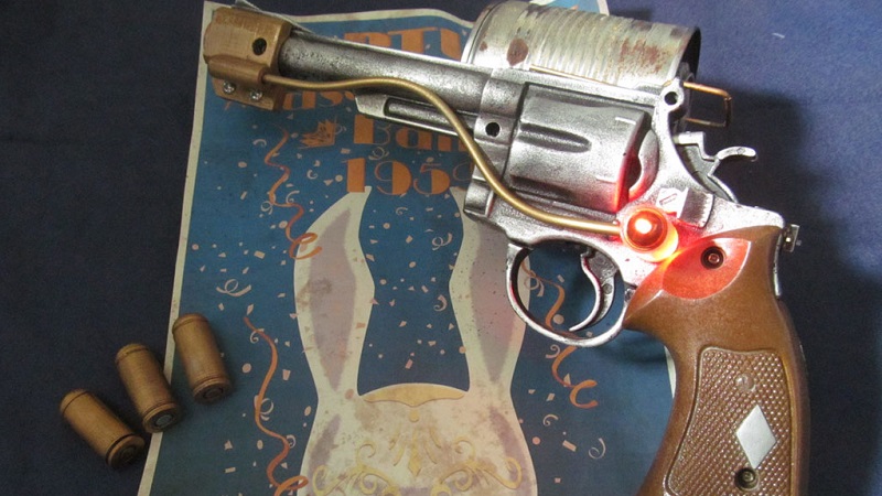 BioShock Revolver 3D print Header Image