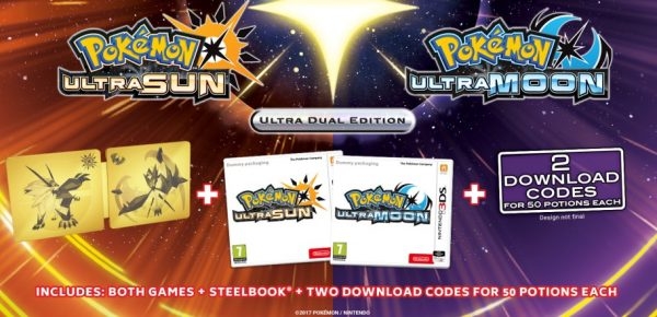 Pokemon Ultra Sun and Ultra Moon Dual Edition