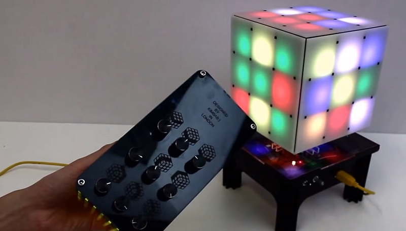 Rubik's Cube Arduino Lamp