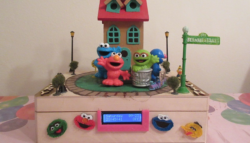 Sesame Street Alarm Clock Arduino Header Image