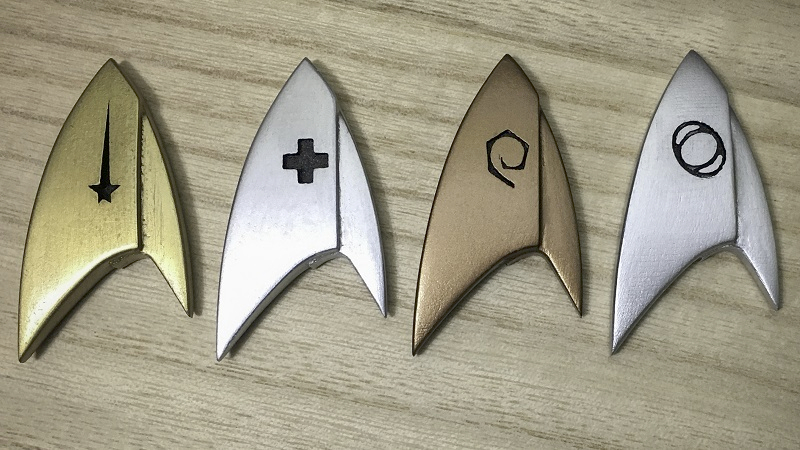 Star Trek: Discovery Insignia Badges 3D Print Header 2