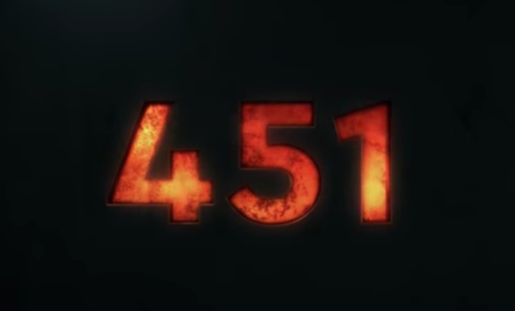 Fahrenheit 451 trailer drops