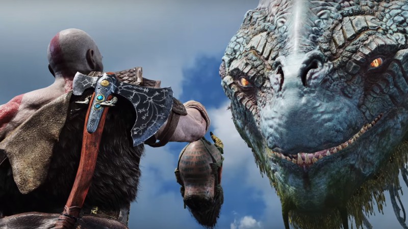 God Of War has a secret ending. No, it doesn't involve this giant serpent!