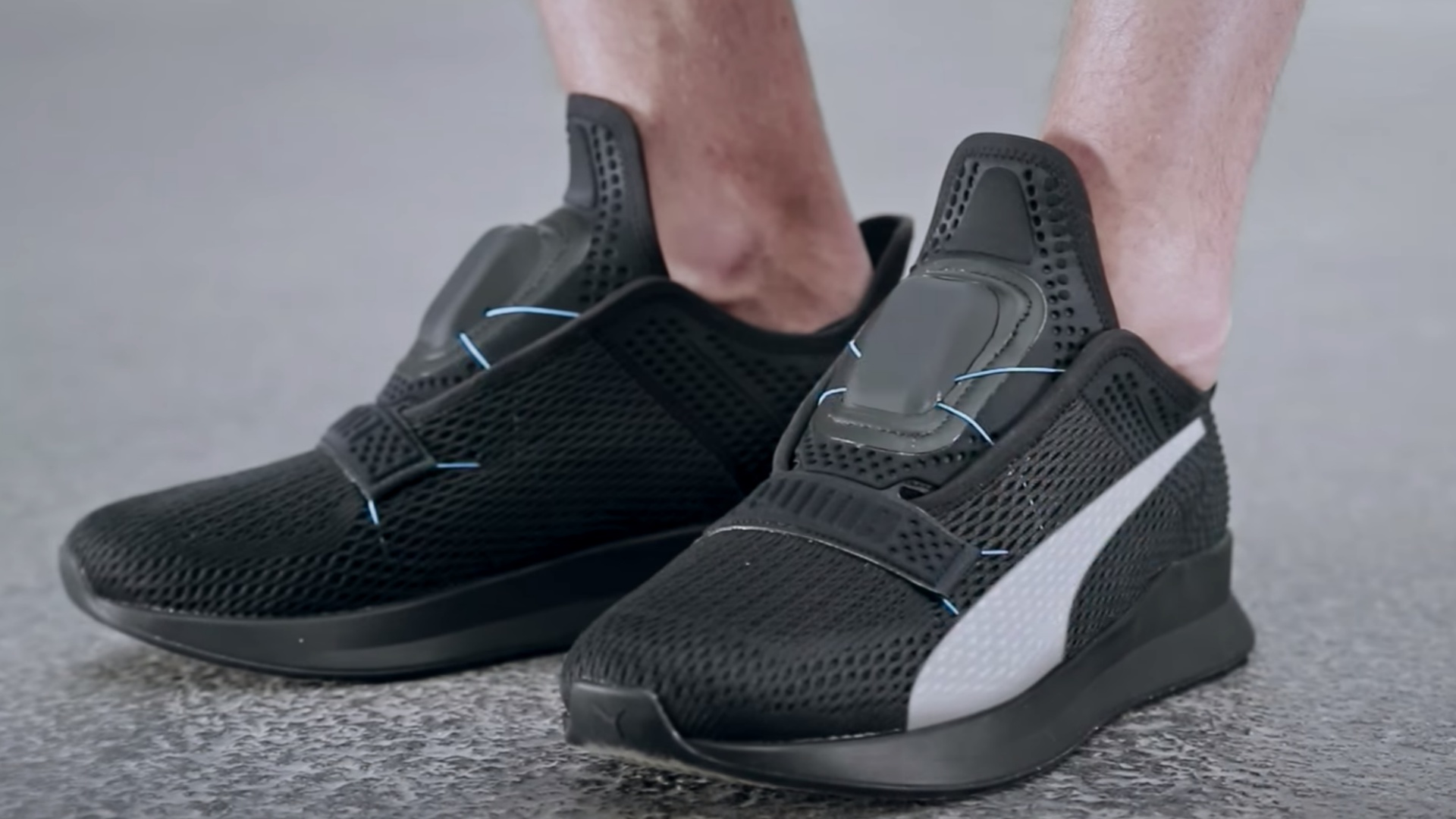 Puma enters self-lacing shoe game with 