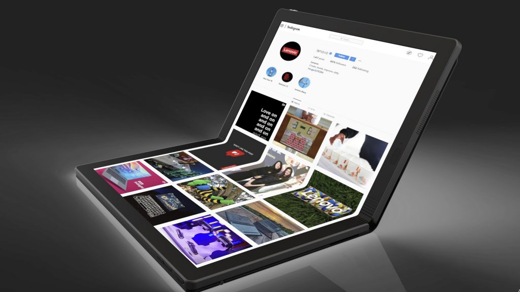 Lenovo unveils a folding notebook, or is it a tablet?  htxt.africa