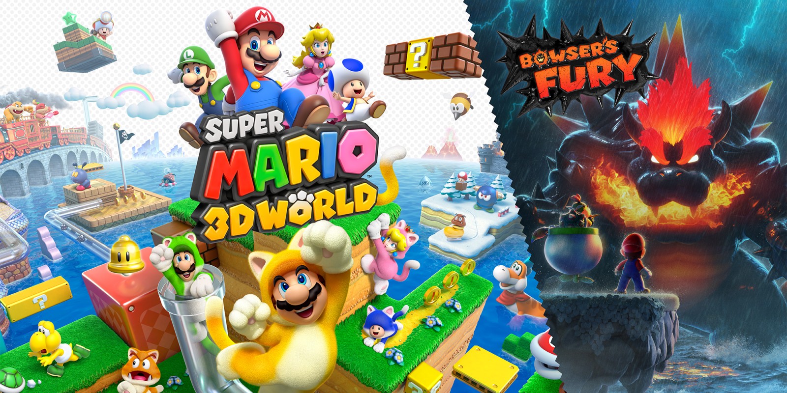Super Mario 3D World + Bowser's Fury Header