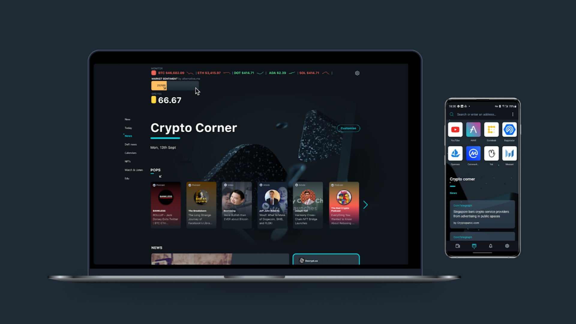 Opera's new Crypto Browser launches in beta for macOS, Windows and Android - Hypertext - htxt.africa