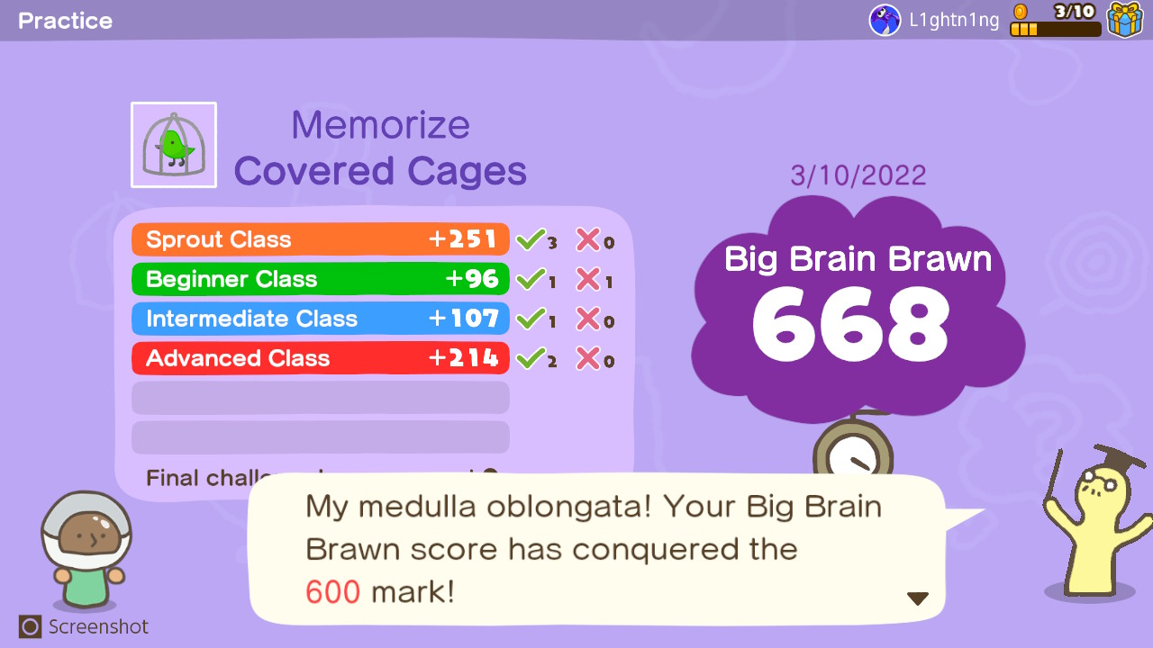 Big Brain Academy Brain vs Brain Screenshot