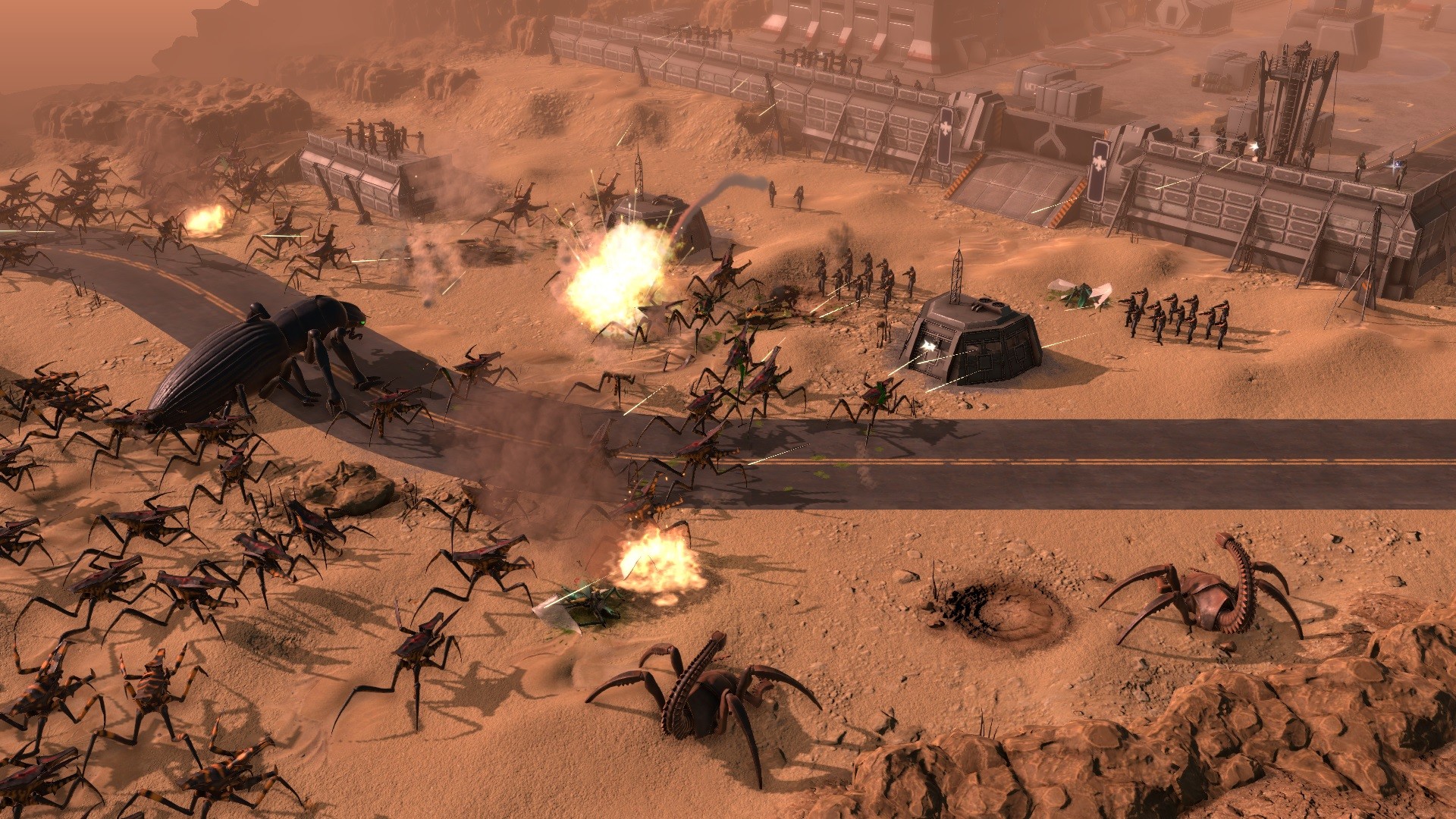 Starship Troopers Terrand Command Screenshot