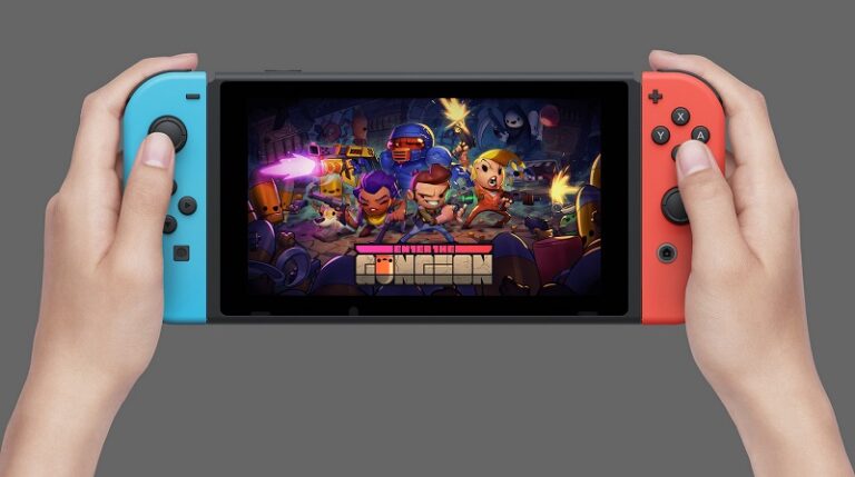 Enter the Gungeon Nintendo Switch Header Image htxt.africa