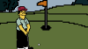 Lee Carvallo's Putting Challenge from The Simpsons