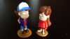 Mabel and Dipper Pines Gravity Falls 3D Print Header
