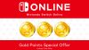 Nintendo Switch Online Gold Points Offer